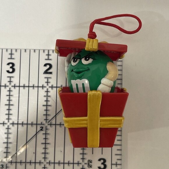 M &‎ M's Red/Green Pop Up Gift Box Present Christmas Ornament WORKS Mars Inc. - Picture 8 of 13